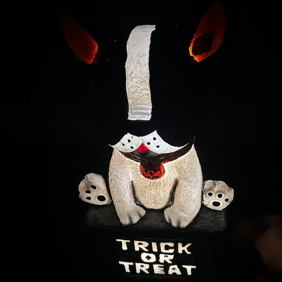 HYDE AND EEK French Bulldog Light Up Tombstone - Picture 5 of 5